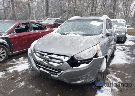 2013 Hyundai Tucson Limited from USA, damaged, VIN KM8JU3AC4DU603028